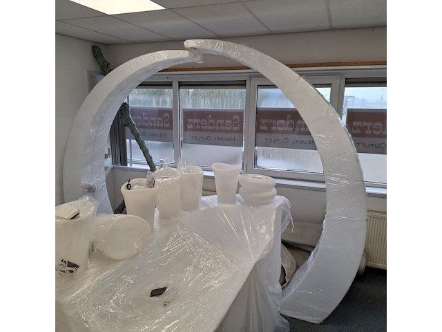 Boog met led verlichting wit - afbeelding 1 van  6