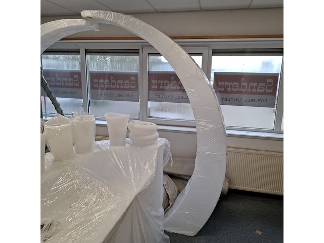 Boog met led verlichting wit - afbeelding 2 van  6