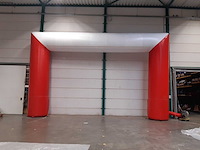 Boog rood / wit recht - afbeelding 1 van  4