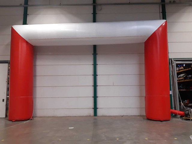 Boog rood / wit recht - afbeelding 2 van  4