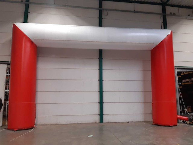 Boog rood / wit recht - afbeelding 3 van  4