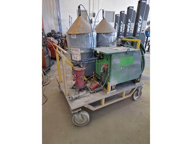 Boogspuitmachine op verrijdbaar onderstel margarido, m45, bouwjaar 2019 - afbeelding 1 van  14