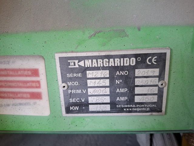Boogspuitmachine op verrijdbaar onderstel margarido, m45, bouwjaar 2019 - afbeelding 12 van  14
