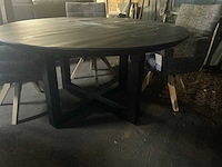 Booming eetkamertafel rond 150cm - afbeelding 3 van  4