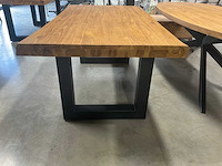 Boomstam eetkamertafel - afbeelding 3 van  14