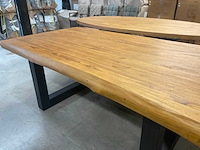 Boomstam eetkamertafel - afbeelding 11 van  14