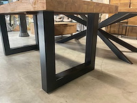 Boomstam eetkamertafel - afbeelding 6 van  14
