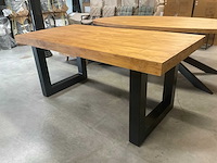 Boomstam eetkamertafel - afbeelding 10 van  14