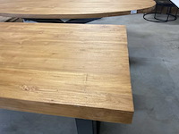 Boomstam eetkamertafel - afbeelding 12 van  14