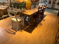 Boomstam eetkamertafel - afbeelding 3 van  8