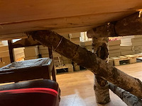 Boomstam eetkamertafel - afbeelding 8 van  8