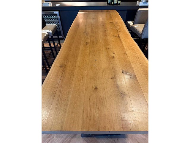 Boomstam eetkamertafel - afbeelding 6 van  6