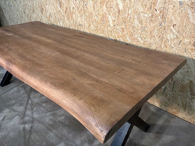 Boomstam eetkamertafel - afbeelding 15 van  15