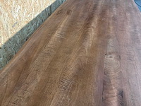 Boomstam eetkamertafel - afbeelding 4 van  15