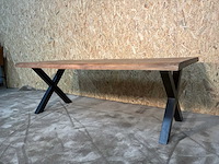 Boomstam eetkamertafel - afbeelding 14 van  15