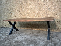 Boomstam eetkamertafel - afbeelding 7 van  15