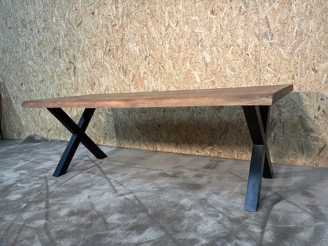 Boomstam eetkamertafel - afbeelding 11 van  15