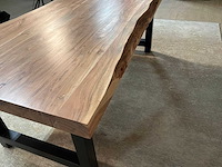 Boomstam eetkamertafel - afbeelding 6 van  20