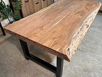 Boomstam eetkamertafel - afbeelding 8 van  20