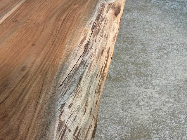 Boomstam eetkamertafel - afbeelding 9 van  20