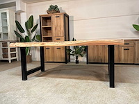 Boomstam eetkamertafel - afbeelding 18 van  20