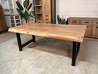 Boomstam eetkamertafel - afbeelding 19 van  20