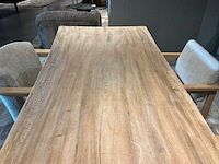 Boomstam eetkamertafel - afbeelding 3 van  12