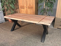 Boomstam eetkamertafel - afbeelding 8 van  12