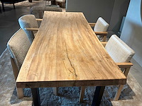 Boomstam eetkamertafel - afbeelding 12 van  12