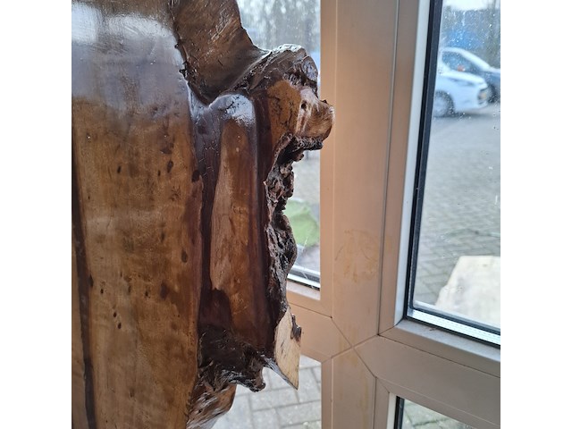 Boomstam eettafel - afbeelding 5 van  7