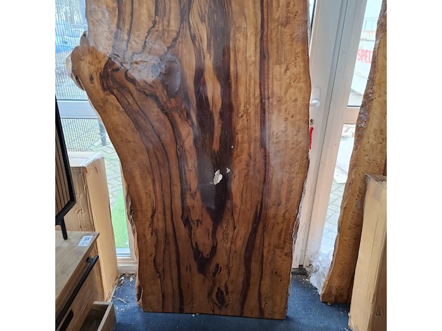 Boomstam eettafel - afbeelding 3 van  8