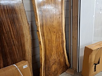 Boomstam eettafel - afbeelding 1 van  6