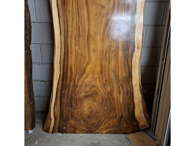 Boomstam eettafel - afbeelding 3 van  6