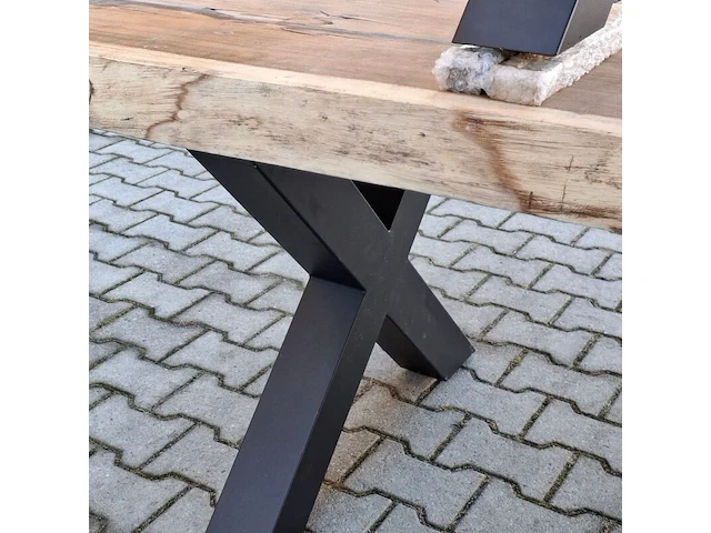 Boomstam eettafel - afbeelding 2 van  10