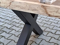 Boomstam eettafel - afbeelding 2 van  10
