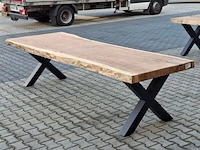 Boomstam eettafel - afbeelding 3 van  10