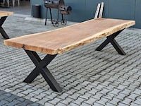 Boomstam eettafel - afbeelding 4 van  10
