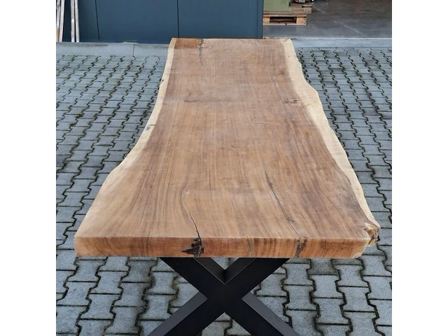 Boomstam eettafel - afbeelding 6 van  10