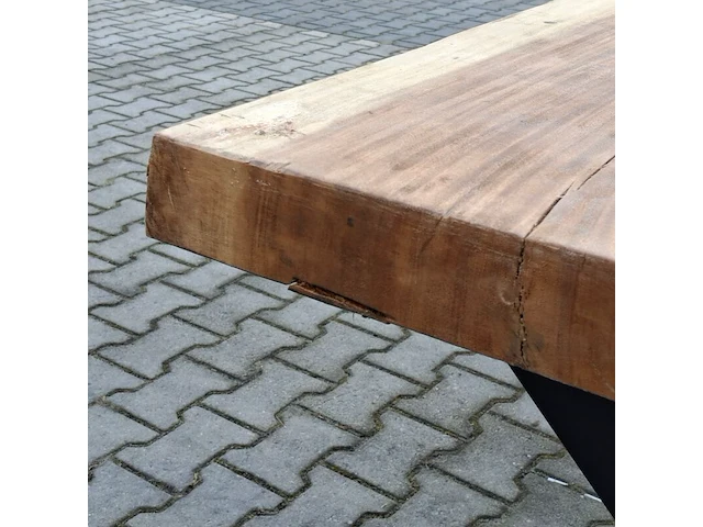 Boomstam eettafel - afbeelding 10 van  10