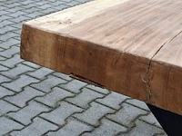 Boomstam eettafel - afbeelding 10 van  10