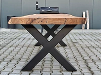 Boomstam eettafel - afbeelding 3 van  9