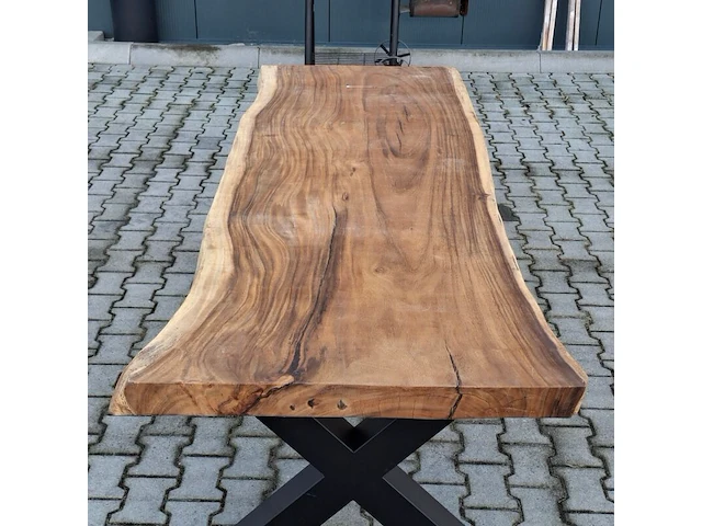 Boomstam eettafel - afbeelding 4 van  9