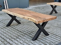 Boomstam eettafel - afbeelding 5 van  9