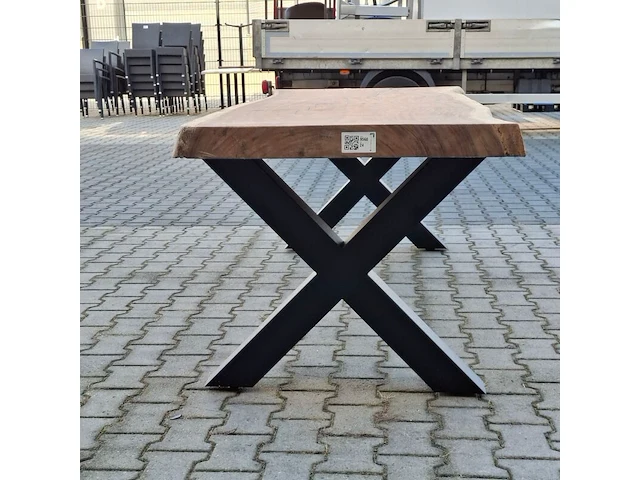Boomstam eettafel - afbeelding 7 van  9