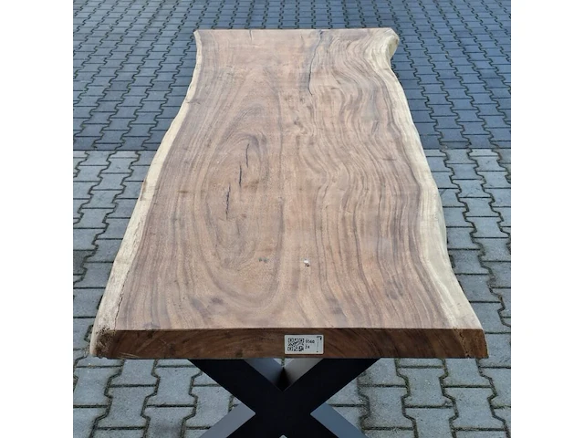 Boomstam eettafel - afbeelding 8 van  9