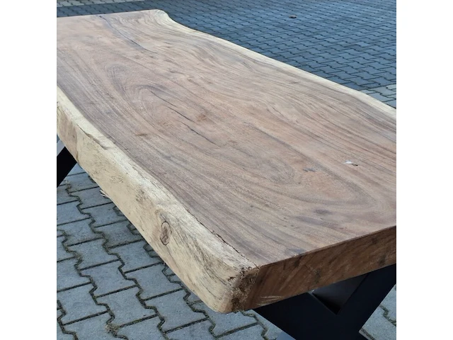 Boomstam eettafel - afbeelding 9 van  9