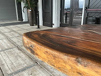 Boomstam tafel 420x200x81 cm - afbeelding 2 van  11