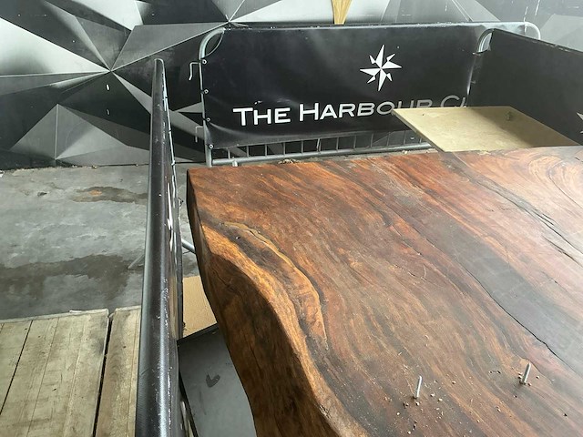 Boomstam tafel 420x200x81 cm - afbeelding 4 van  11