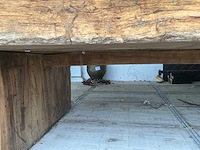 Boomstam tafel 420x200x81 cm - afbeelding 10 van  11
