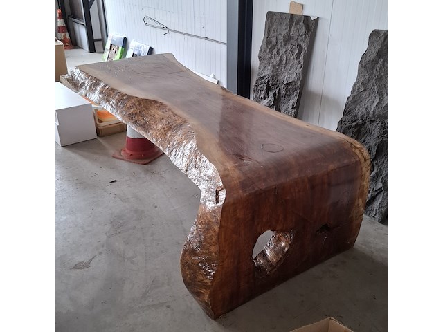 Boomstam tafel | l vorm, 2026 - afbeelding 1 van  8